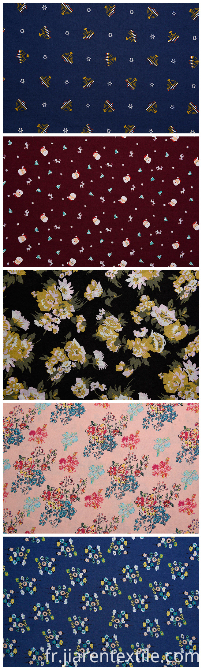 Unknow Flower Pattern Printed Fabrics